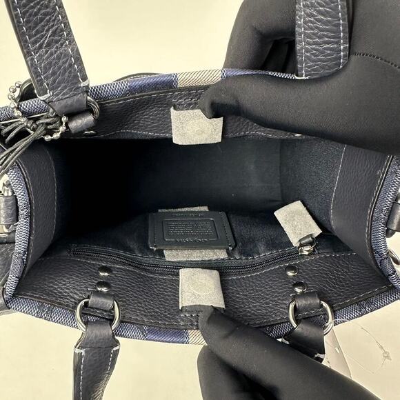 Coach Dempsey Tote Bag In Signature Jacquard With Stripe And Coach Patch… - Picture 8 of 10